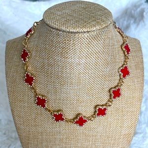 Amrita Singh Noho Enamel Clover choker/collar